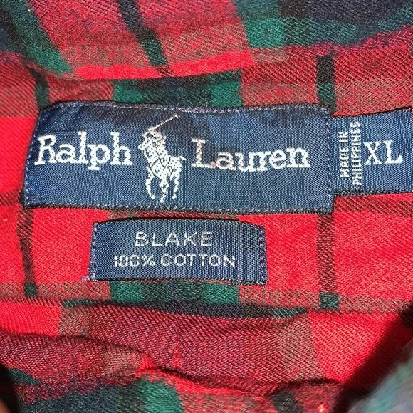 Mens Polo Ralph Lauren Flannel Shirt - Picture 3 of 4